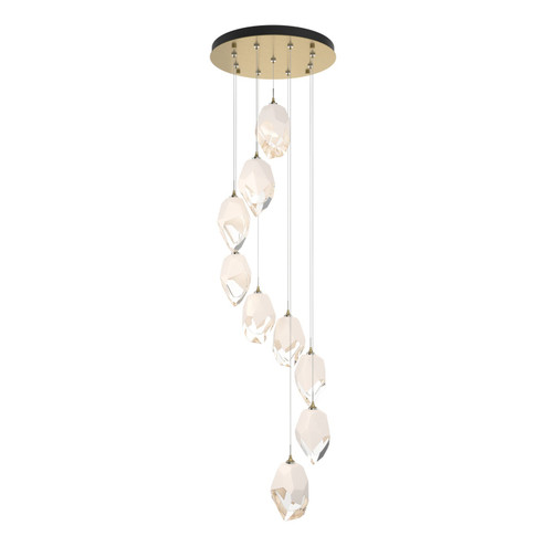 Chrysalis Chrysalis 9-Light Large Crystal Pendant in Modern Brass (39|131141-SKT-STND-86-WP0755)