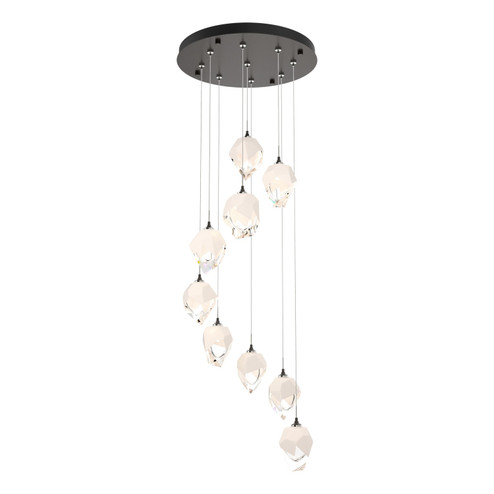 Chrysalis Chrysalis 9-Light Small Crystal Pendant in Oil Rubbed Bronze (39|131140-SKT-STND-14-WP0754)