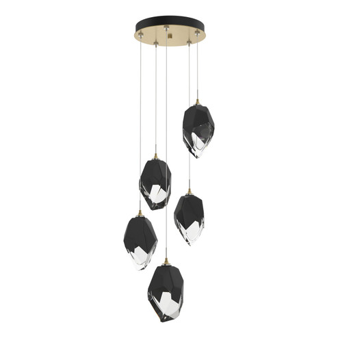 Chrysalis Chrysalis 5-Light Large Crystal Pendant in Modern Brass (39|131138-SKT-STND-86-BP0755)