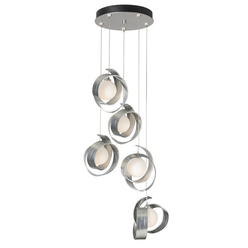 Riza Riza 5-Light Pendant in Bronze (39|131129-SKT-STND-05-GG0711)
