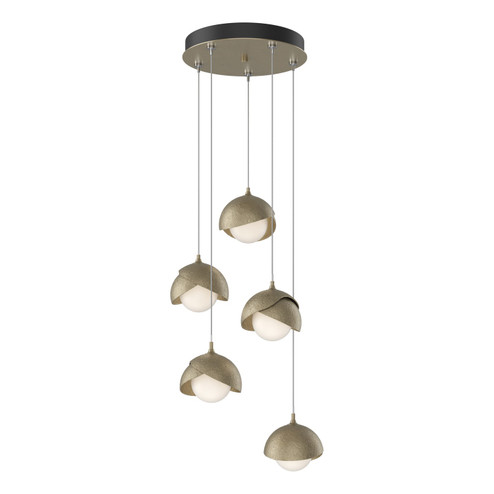 Brooklyn Brooklyn 5-Light Double Shade Pendant in Soft Gold (39|131125-SKT-STND-84-84-GG0711)