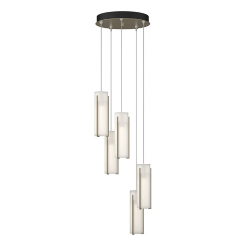 Exos Glass Exos Glass 5-Light Pendant in Soft Gold (39|131124-SKT-STND-84-GG0065)