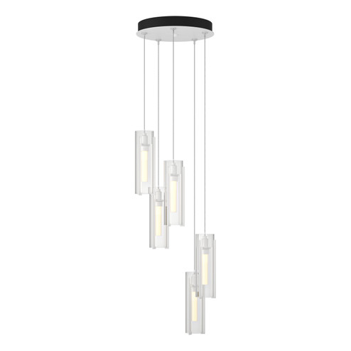 Exos Glass Exos Glass 5-Light Pendant in White (39|131124-SKT-STND-02-ZM0065)