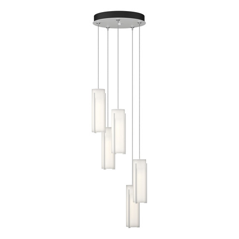 Exos Glass Exos Glass 5-Light Pendant in White (39|131124-SKT-STND-02-GG0065)
