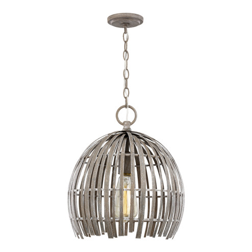 Hanalei One Light Pendant in Washed Pine (454|6522701-872)