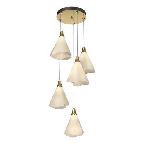 Mobius Mobius 5-Light Pendant in Modern Brass (39|131122-SKT-STND-86-SH1987)