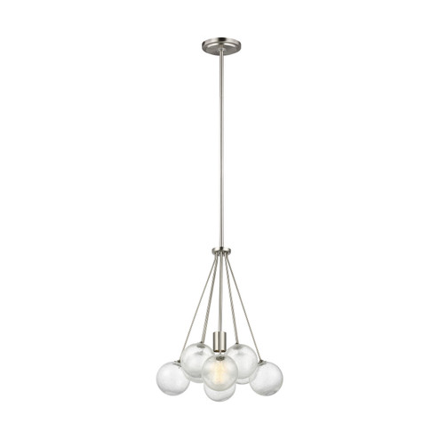 Bronzeville One Light Pendant in Brushed Nickel (454|6514301-962)