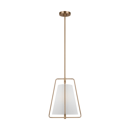 Allis One Light Pendant in Satin Brass (454|6507401-848)