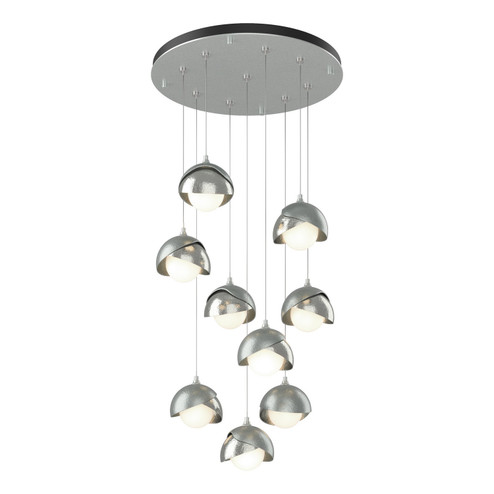 Brooklyn Brooklyn 9-Light Double Shade Pendant in Vintage Platinum (39|131105-SKT-STND-82-85-GG0711)