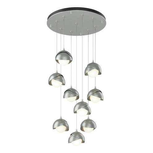 Brooklyn Brooklyn 9-Light Double Shade Pendant in Vintage Platinum (39|131105-SKT-STND-82-82-GG0711)