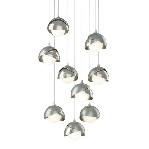 Brooklyn Brooklyn 9-Light Double Shade Pendant in Vintage Platinum (39|131105-SKT-LONG-82-85-GG0711)