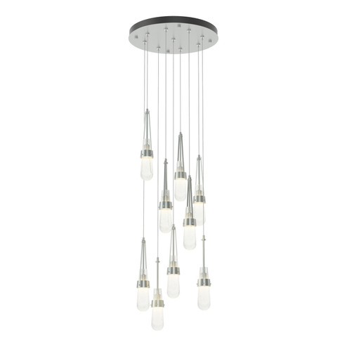 Link Link 9-Light Blown Glass Pendant in Vintage Platinum (39|131100-SKT-STND-82-YG0434)
