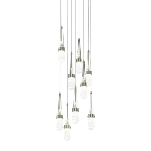 Link LED Pendant in Sterling (39|131100-SKT-LONG-85-YJ0434)