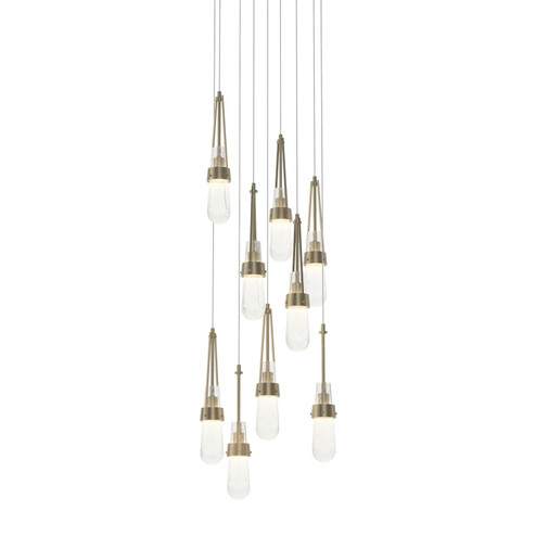 Link LED Pendant in Soft Gold (39|131100-SKT-LONG-84-YG0434)