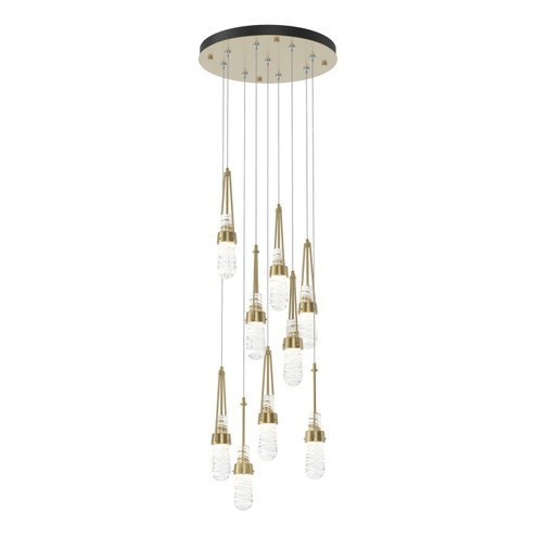 Link Link 9-Light Blown Glass Pendant in White (39|131100-SKT-LONG-02-YJ0434)