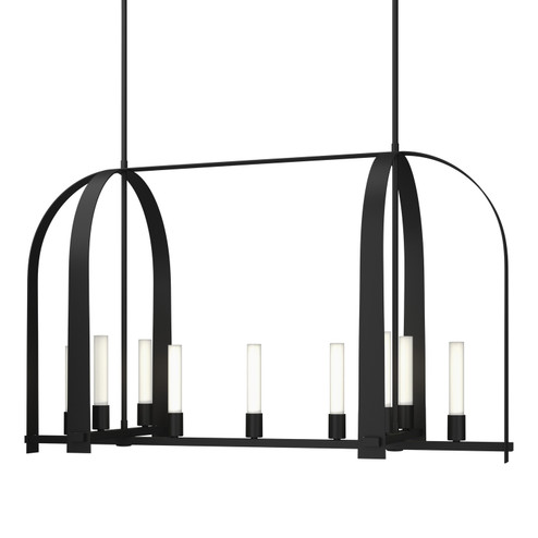 Triomphe Triomphe 9-Light Linear Pendant in Black (39|131075-SKT-MULT-10-FD0462)