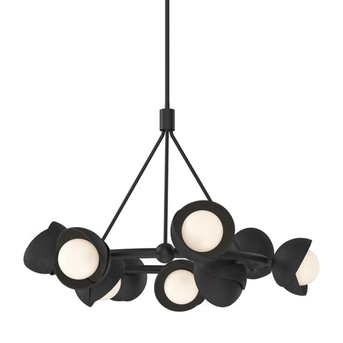 Brooklyn Brooklyn 9-Light Double Shade Ring Pendant in Black (39|131068-SKT-MULT-10-10-GG0711)