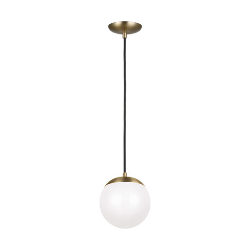Leo - Hanging Globe LED Pendant in Satin Brass (454|601893S-848)