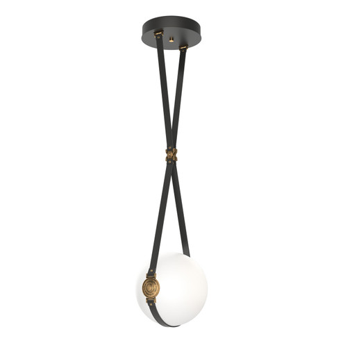 Derby Derby Small LED Pendant in Black (39|131040-LED-STND-10-27-LK-HF-GG0670)