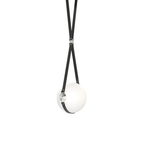 Derby Derby Small LED Pendant in Black (39|131040-LED-SHRT-10-24-LK-HF-GG0670)