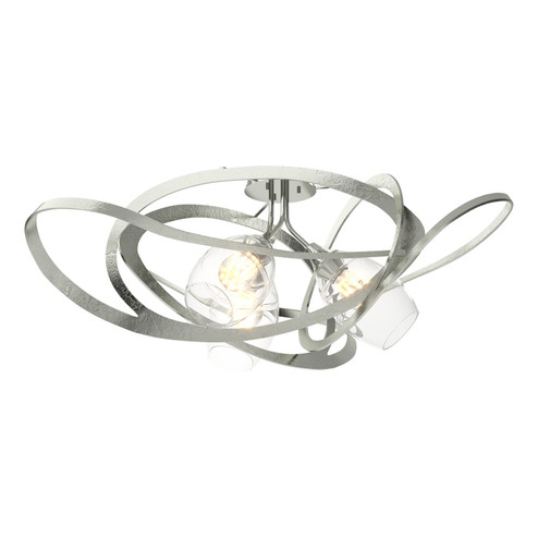 Nest Three Light Semi-Flush Mount in Sterling (39|128720-SKT-85-ZM0621)