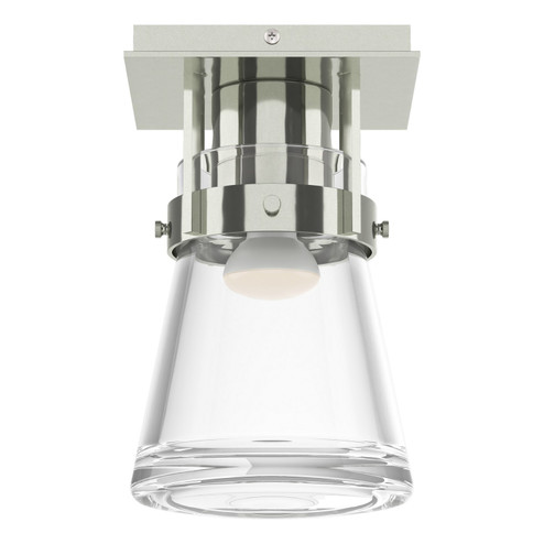 Erlenmeyer Erlenmeyer 1 Light Semi-Flush in Sterling (39|128705-SKT-85-ZM0467)
