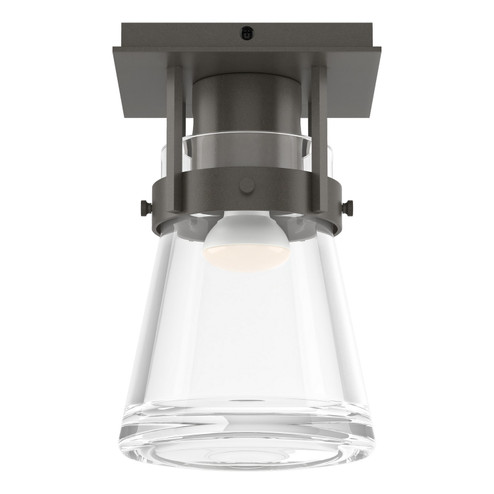 Erlenmeyer One Light Semi-Flush Mount in Dark Smoke (39|128705-SKT-07-ZM0467)