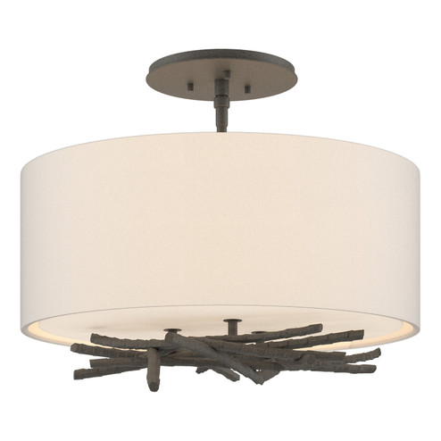 Brindille Three Light Semi-Flush Mount in Natural Iron (39|127660-SKT-20-SE1505)
