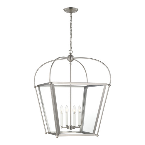 Charleston Four Light Foyer in Brushed Nickel (454|5291004EN-962)