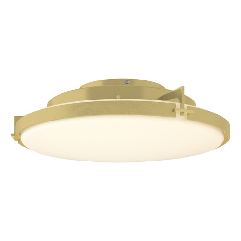 Metra LED Flush Mount in Modern Brass (39|126747-LED-86-GG0437)