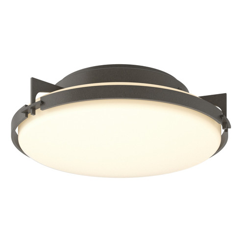 Metra Two Light Flush Mount in Dark Smoke (39|126745-SKT-07-GG0097)