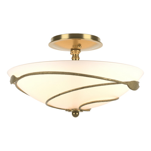 Leaf Forged Leaves Semi-Flush in Modern Brass (39|126712-SKT-86-GG0048)