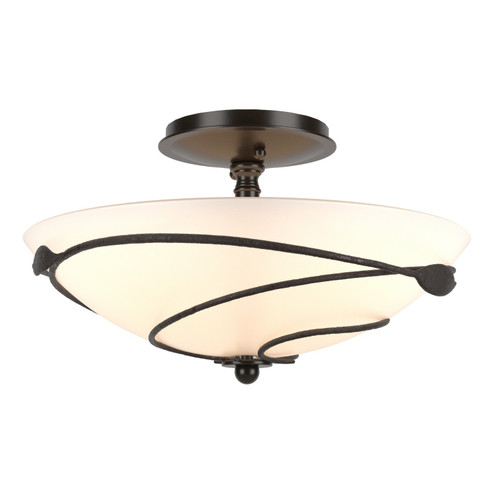 Leaf Two Light Semi-Flush Mount in Oil Rubbed Bronze (39|126712-SKT-14-GG0048)