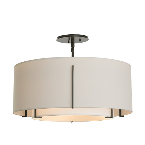 Exos Exos Double Shade Semi-Flush in Oil Rubbed Bronze (39|126503-SKT-14-SF1590-SE2290)