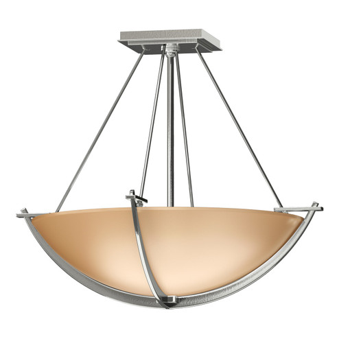 Compass Compass Small Semi-Flush in Sterling (39|124555-SKT-85-SS0020)