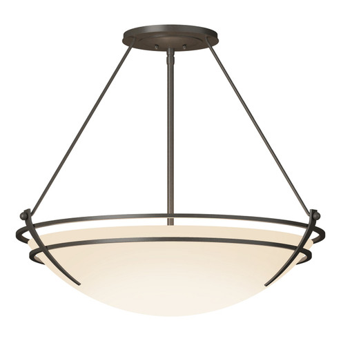 Tryne Three Light Semi-Flush Mount in Dark Smoke (39|124442-SKT-07-GG0054)
