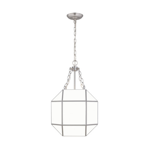 Morrison Three Light Lantern in Brushed Nickel (454|5179453EN-962)