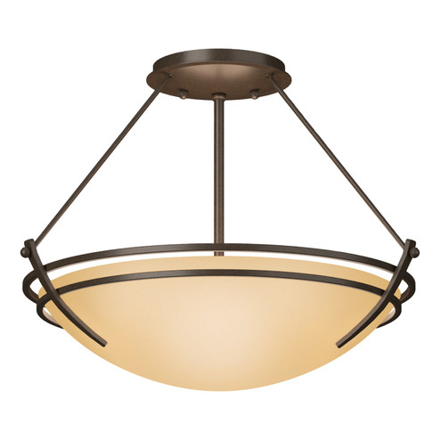 Tryne Two Light Semi-Flush Mount in Bronze (39|124422-SKT-05-SS0047)