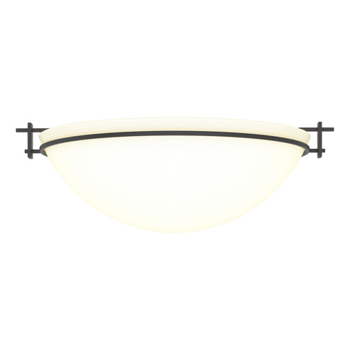 Moonband Three Light Semi-Flush Mount in Black (39|124252-SKT-10-GG0050)