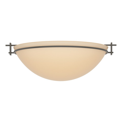 Moonband Three Light Semi-Flush Mount in Dark Smoke (39|124252-SKT-07-SS0050)