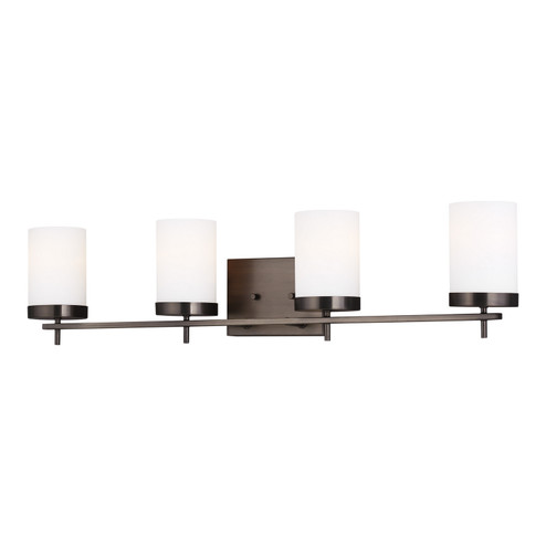 Zire Four Light Wall / Bath in Brushed Oil Rubbed Bronze (454|4490304-778)