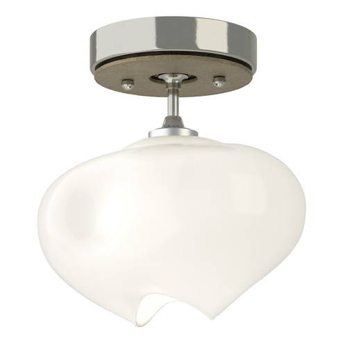 Ume Ume 1-Light Semi-Flush in Sterling (39|121372-SKT-85-84-FD0710)