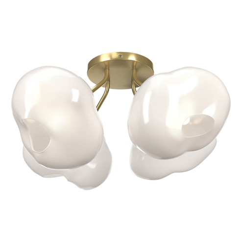 Ume Ume 4-Light Semi-Flush in Modern Brass (39|121370-SKT-86-FD0710)