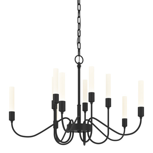 Lisse Lisse 10 Arm Chandelier in Black (39|106030-SKT-10)