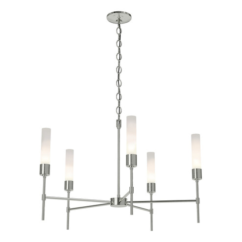 Vela Five Light Chandelier in Sterling (39|105045-SKT-85-FD0611)