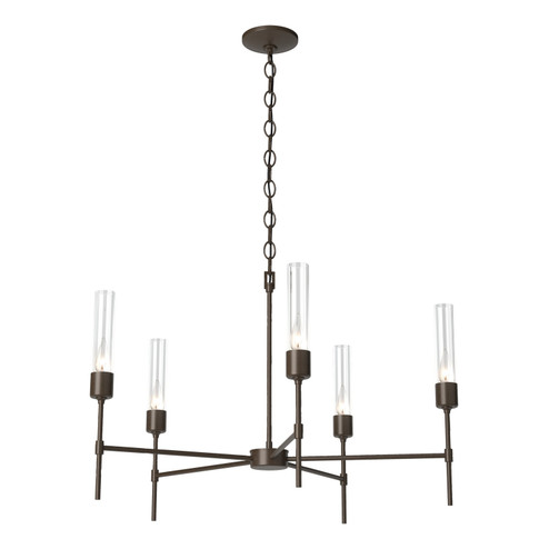 Vela Vela 5 Arm Chandelier in Bronze (39|105045-SKT-05-ZM0611)