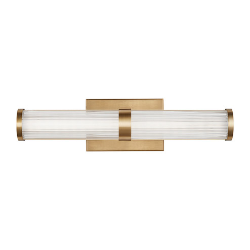 Syden LED Bath Wall Sconce in Satin Brass (454|4459293S-848)