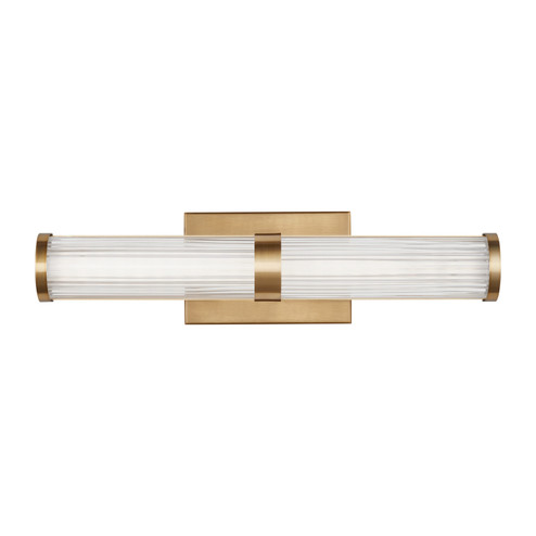 Syden LED Bath Wall Sconce in Satin Brass (454|4459293S-848)