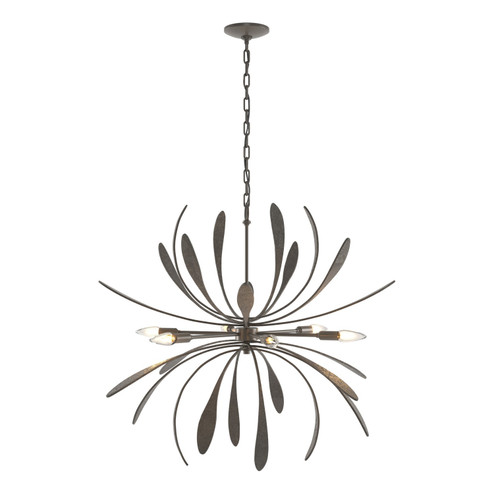 Dahlia Six Light Chandelier in White (39|104350-SKT-02)
