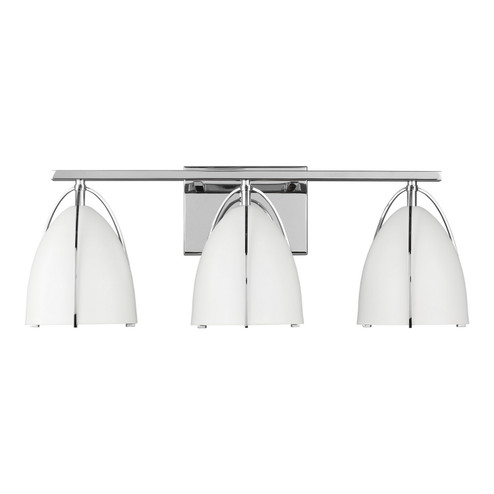 Norman Three Light Wall / Bath in Chrome (454|4451803EN3-05)